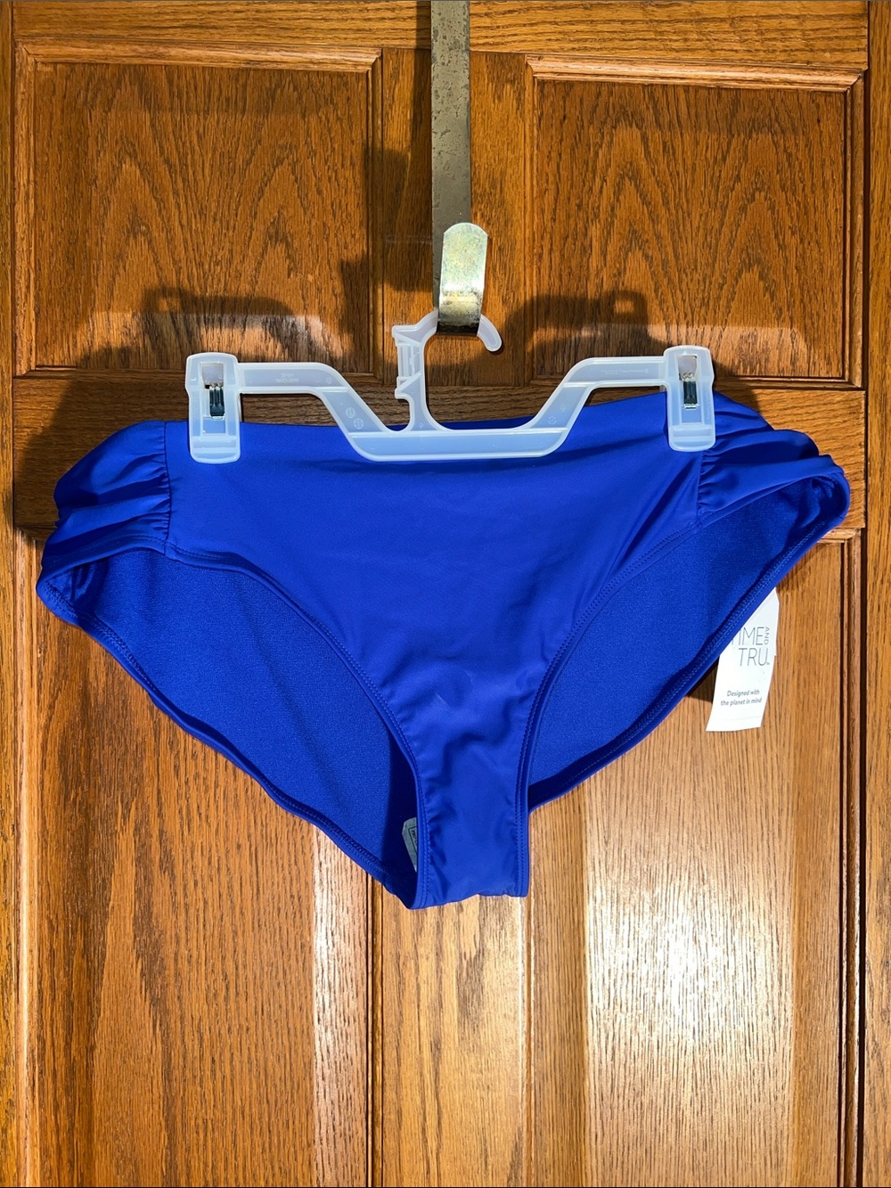 NWT Time & TrueRoyal Blue Bikini Bottoms